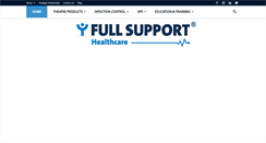 Desktop Screenshot of fullsupporthealthcare.com